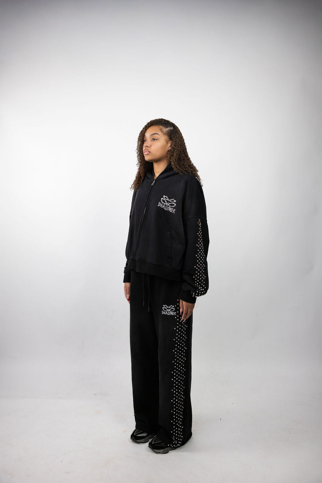 IDL Rhinestone Sweatsuit
