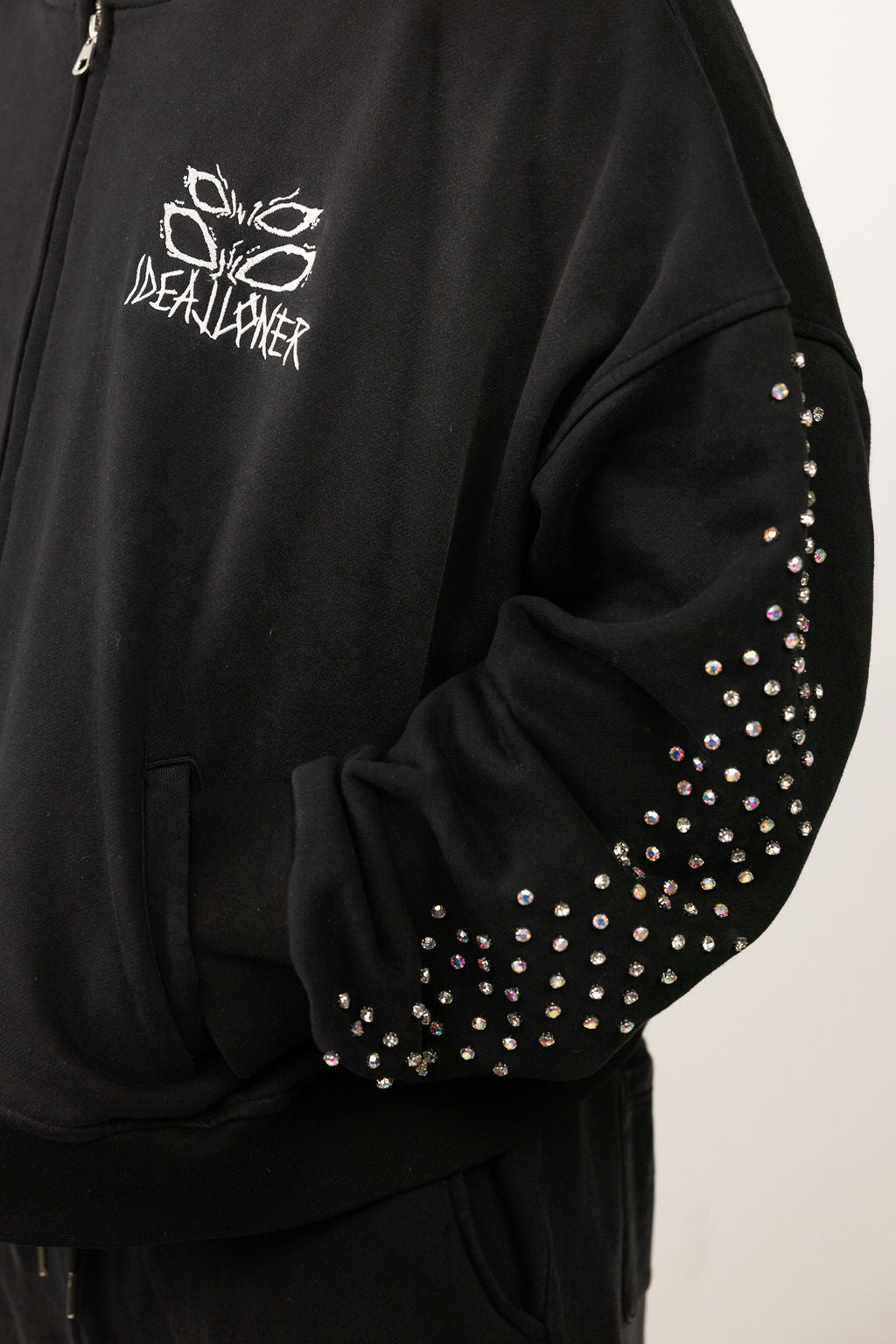 IDL RHINESTONE HOODIE